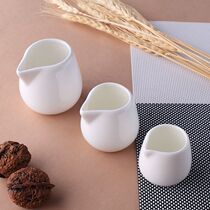 There is no handle Ceramic Milk Cup small milk spoon Western Milk Cup coffee milk bottle cup milk bottle