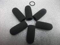 10mm caliber universal megaphone head wearing microphone microphone microphone microphone earpiece imported sponge cover 10 8 8 yuan