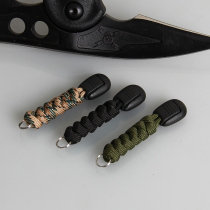 Pocket umbrella rope pendant small flashlight pendant clothes pendant bag knife pendant emergency small pendant