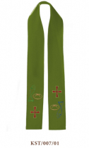  Polish imported priest tooling work clothes sacrifice belt tie fish pattern Poland KST007 1 piece