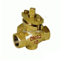 Three-way internal thread plug valve X14W-10T all copper plug valve DN15 DN20 DN25-DN80