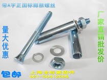 Galvanized expansion screw 6mm extended expansion bolt galvanized iron expansion M8M10M12M14M16