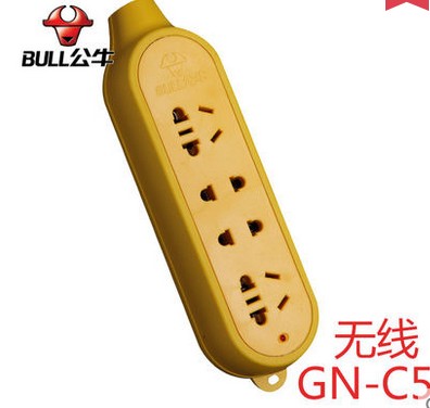 Bull engineering socket wireless towing board can't break down and insert non-strip plugboard and anti-drop non-strip plugboard