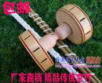Jingbrand elderly fitness equipment single-headed double-headed diabolo pure handmade bamboo wood with sound diabolo with shaking Rod