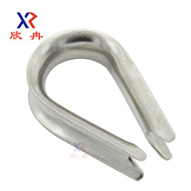 Xinran 304 stainless steel collar Boast chicken heart ring Triangle ring wire rope protection ring M3