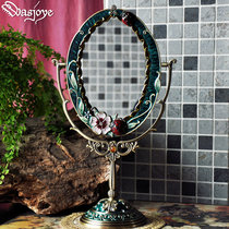 Wasjoye Wizard of Oz vintage European double-sided desktop mirror Creative Princess dressing mirror Makeup mirror gift