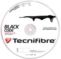 Tecnifibre BLACK CODE tennis line large plate line for sale