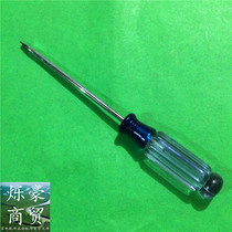 Crystal handle screwdriver specifications: 3mm * 75mm with magnetic small screwdriver