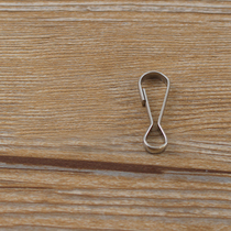 Source of zinc alloy Zhendan buckle clip adhesive hook windbreak jewelry curtain clerk chain keychain connection buckle