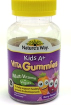 Malaysia direct mail Nature s Way Jia Simin childrens multivitamin vegetable fudge 120 capsules