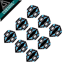 CUESOUL Q -9 piece dart wing dart leaf flying logo accessories