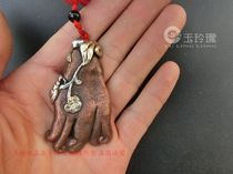 Antique copper hanging copper piece of bronze gold and silver hands satisfactory bat hanging keybuckle copper pack hanging copper handlehandle