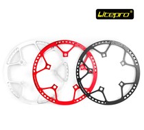litepro integrated disc with protective 53t 53t 56t 58t 130BCD 130BCD-light disc folding car retrofit