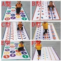 Sentimental training equipment parent-child game toys childrens sensory system teaching aids hand and foot childrens footsteps