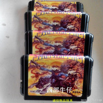 New SEGA SEGA 16 bit MD game card double pass game card Western Cowboys Twilight Warrior