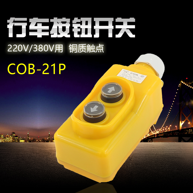 COB-21P Crane Direct Control Button Switch Up and Down Button Electric Hoist Driving Button Switch