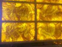 Translucent stone light transmission board Rosin jade snow stone streamer stone ceiling ceiling background wall Engineering Installation decoration material