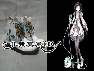 taobao agent Vocaloid, boots, footwear, cosplay