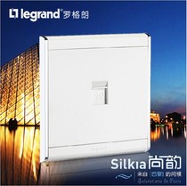 TCL Switch Panel Wall Home Phone Socket Chandy Series 86 Type Elegant White one phone socket a9