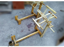 Textile Tool Silk Machine Spun Wood Spinning Wood Spinning Car Model Hand Spinning Caravan Cocoon Pumping Machine wd-379188