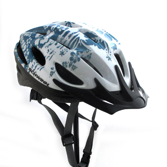 Former single P21 broken flower young lady bicycle helmet mountainous bicycle helmet riding helmet medium size