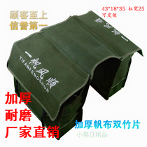 Motorcycle side bag electric car Satchel Bag special bag canvas fishing bag delivery bag delivery bag