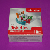 Original Yimin floppy disk disk 3 5 inch 2HD 1 4M 10 box color disc sticker