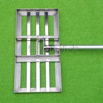 Stainless steel Ground breaking sand Leveler Golf Leveler Course Supplies Green Lawn Grass leveler Soil drill