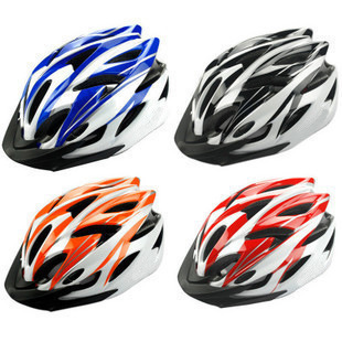 Integrated riding helmet mountainous bicycle safety hat bicycle helmet riding equipment