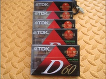 New original TDK D60 blank tape blank cassette tape tape repeater learning machine for learning machine
