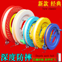New kite wheel large bearing mute kite wire wheel hand wheel wire flywheel large adult children cartoon