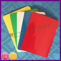 Ruiteng Dezhou playing cards cut cards Baccarat sub cards cut Cards 5 colors red yellow blue and green White