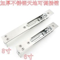 Anti-theft door Tianearth hidden Bolt double open door invisible stainless steel central control latch unit door fire door 6-8
