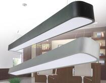 1*28W double tube t8t5 fluorescent lamp bracket lamp with cover hanging line ceiling lamp Acrylic lamp plate promotion