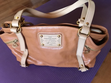 fortuneduck富贵鸭真皮女包一枚