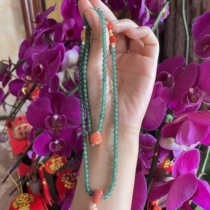 Flower high end jewelry jade long chain