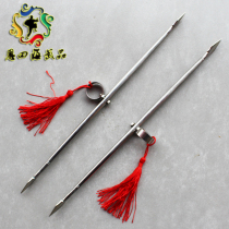 Emei Thorn stainless steel performance Emei water ring Emei Thorn martial arts short weapon Emei Thorn door unopened blade