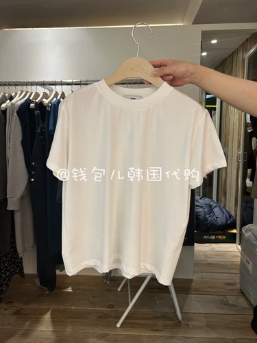 [Южная Корея купил кусок бесплатной доставки] Весна в 2023 году футболка с короткими рукавами Choi-L