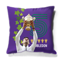 Djokovic 2019 Wimbledon 5 crown Djokovic 16 crown pillow Tennis cushion I love Tennis Club N38