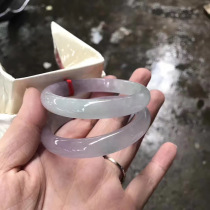 Fashion Myanmar Emerald Jade Bracelet Womens Ice Seed Light Purple Light Green Spring Color Special Price Clear Barn Handling Emerald