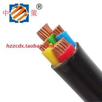 Hangzhou Zhongce brand YJV4 * 240 square National Standard pure copper 4 core 240 square hard sheathed industrial cable