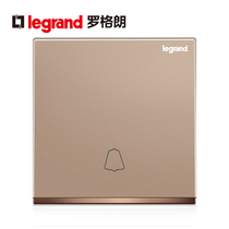 Rogrand TCL switch 86 type doorbell switch out button emergency button Yijing rose gold
