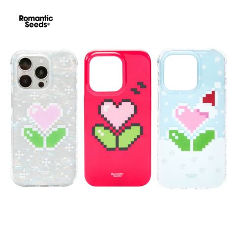 Romantic Seeds Heartbeat iPhone Case