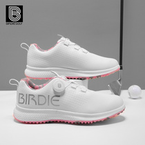 New birdie golf womens shoes waterproof and comfortable light card buttons shock absorption golf sneakers