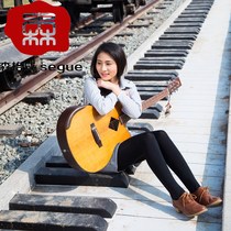 Sengweisegue Seng Guitar Chasing Seng F-2SC Sky Round Place 40 Inch Folk Board Square Hole Hefei