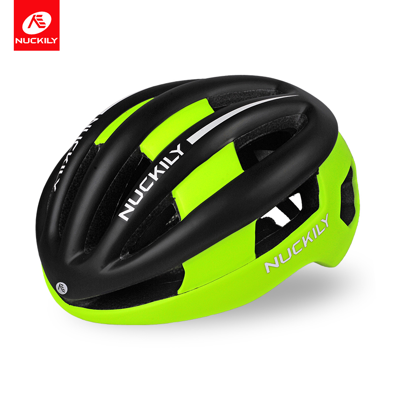 NUCKILY bicycle helmet mountain bike riding helmet road bike integrated molding men and women equipment helmet