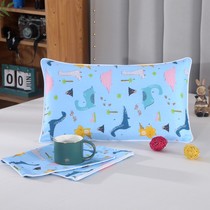 Y children pillow pillow with 100% cotton sleeve kindergarten Baby Baby Baby Four Seasons universal 0-1-3-6-12