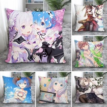 Anime surrounding pillow crazy three Leim dome girl gauze fog two-dimensional double-sided DIY boys sleep by pillow customization