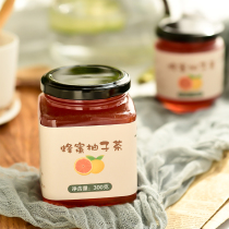 No added honey grapefruit tea Fruit tea sauce Passion fruit honey tea drink canned Korean-style water drink