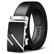 Belt Male Automatic buckle Chaujin Mens Youth Korean version Trend Students middle-aged and young aged belt Leisure Business Young